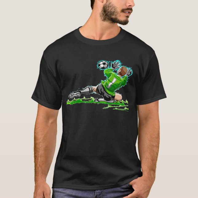 Camiseta de fútbol de parada de portero (Anverso)