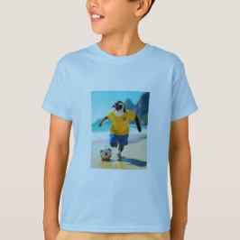 camiseta de fútbol de pingüino