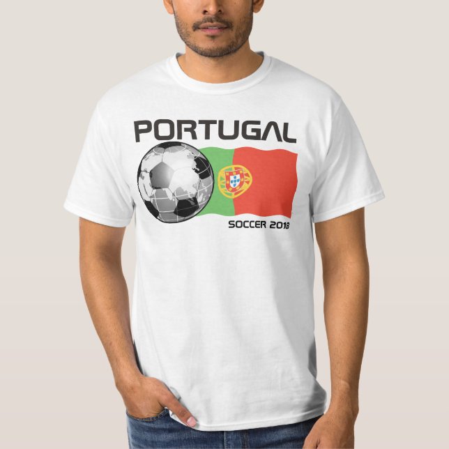 Camiseta de fútbol de Portugal (Anverso)
