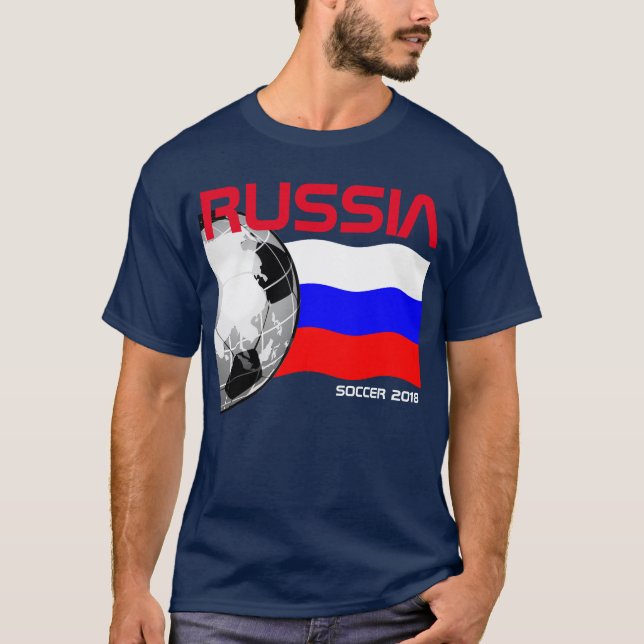 Camiseta de fútbol de Rusia (Anverso)