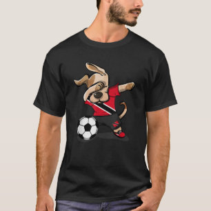 Camiseta de fútbol de Trinidad y Tobago del perro 