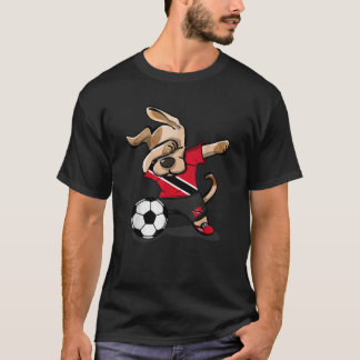 Camiseta de fútbol de Trinidad y Tobago del perro 