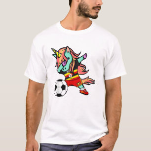 Camiseta de fútbol de Uganda Unicornio Dab Ugandés