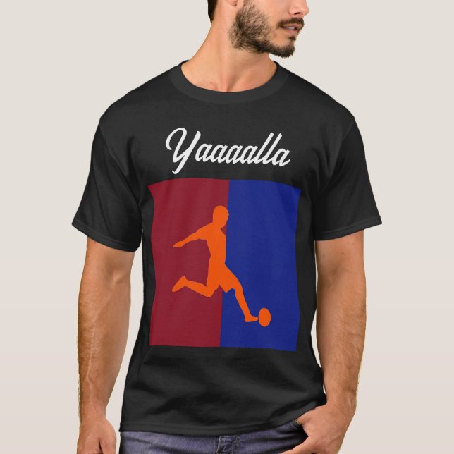 Camiseta de fútbol de Yaaalla (Anverso)