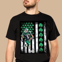 Camiseta de fútbol del día de San Patricio con est