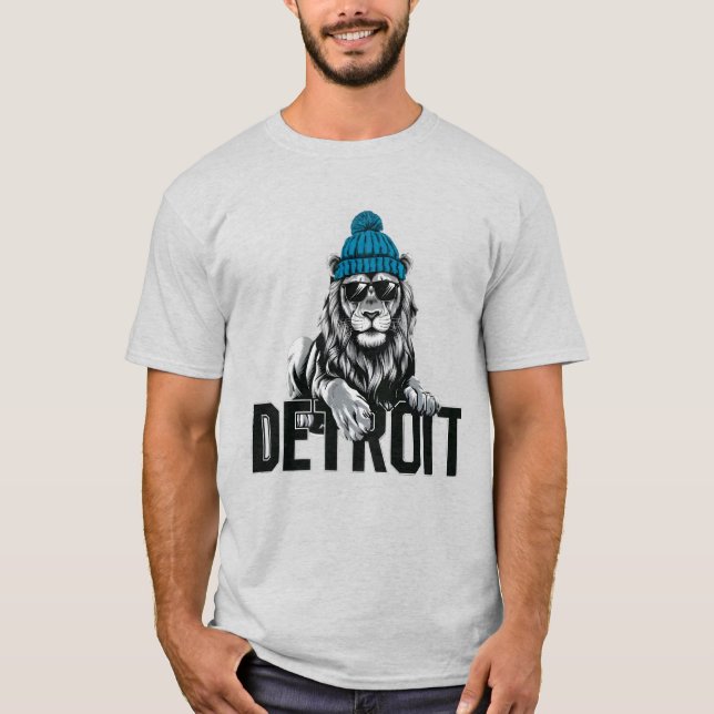 Camiseta de fútbol Detroit (Anverso)