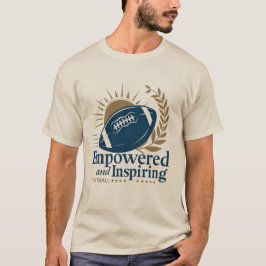 Camiseta de fútbol empoderada e inspiradora