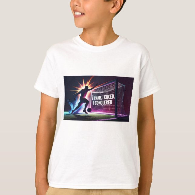 Camiseta de fútbol infantil (Anverso)