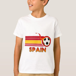 Camiseta de fútbol infantil de España