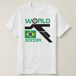 Camiseta de fútbol mundial de Brasil