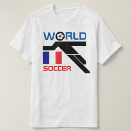Camiseta de fútbol mundial de Francia