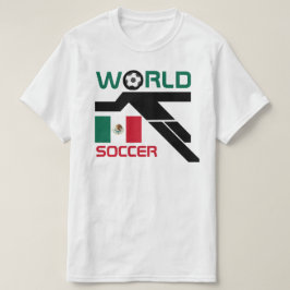Camiseta de fútbol mundial de México