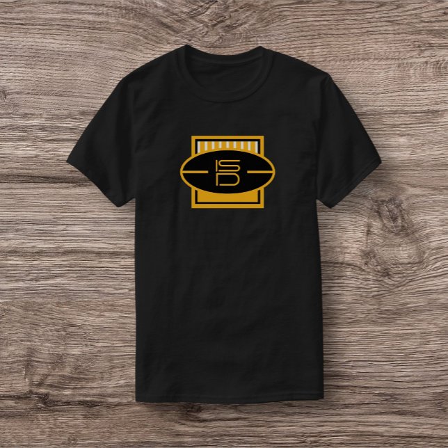 Camiseta de fútbol negro y oro de ISD (Subido por el creador)