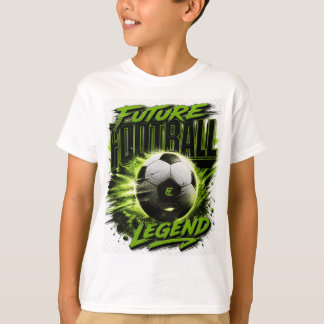 Camiseta de fútbol neon en negrita Leyenda del fút