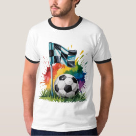 Camiseta de fútbol para la familia