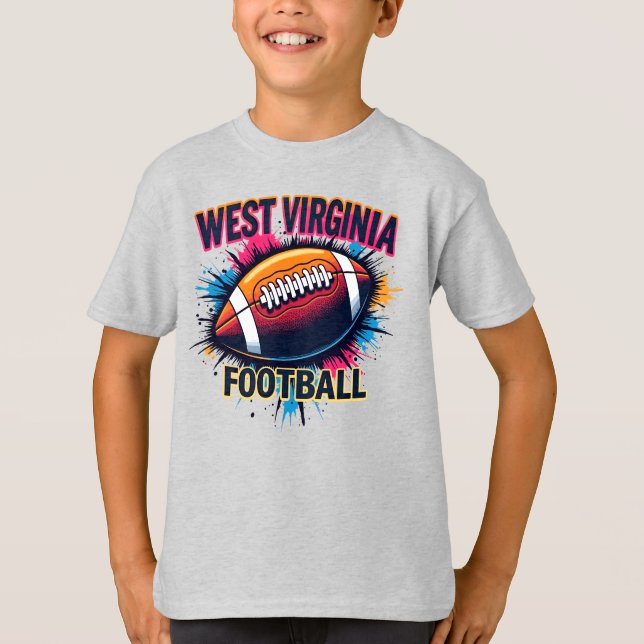 Camiseta de fútbol para niños de Virginia Occident (Anverso)