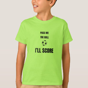 Camiseta de fútbol para niños - Pásame el balón