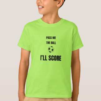 Camiseta de fútbol para niños - Pásame el balón