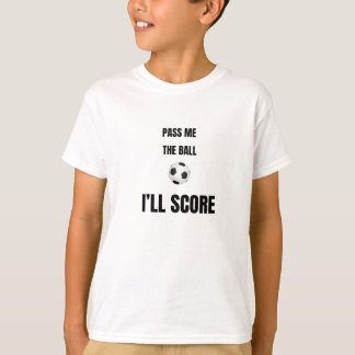 Camiseta de fútbol para niños - Pásame el balón