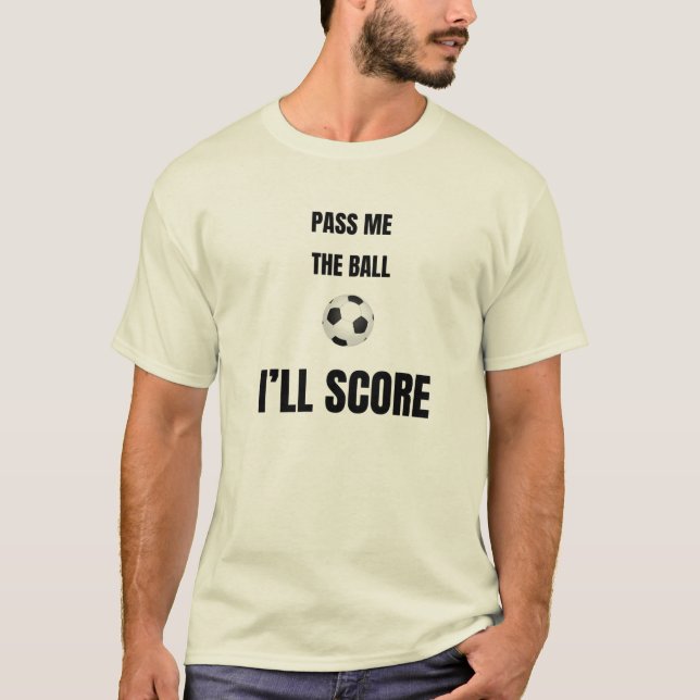 Camiseta de fútbol 'Pásame el Balón' (Anverso)
