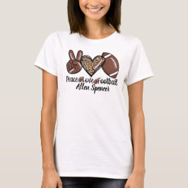 Camiseta de Fútbol, Paz, Amor