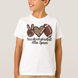 Camiseta de Fútbol, Paz, Amor