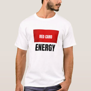 Camiseta de fútbol Red Card Energy