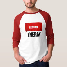 Camiseta de fútbol Red Card Energy