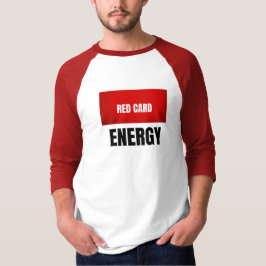 Camiseta de fútbol Red Card Energy