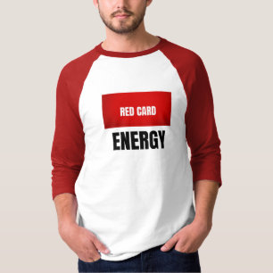 Camiseta de fútbol Red Card Energy