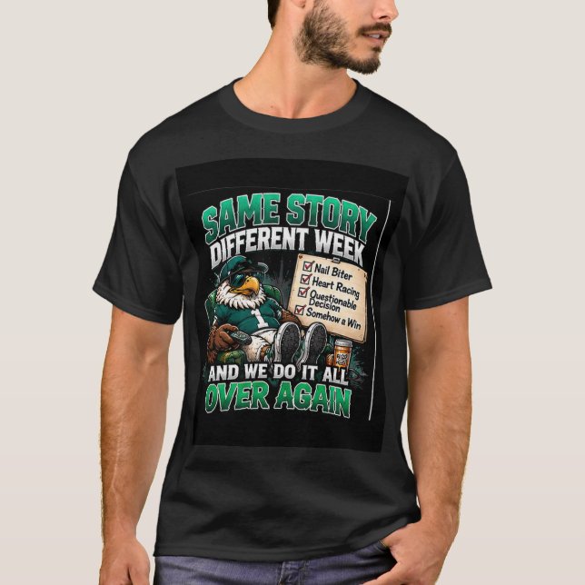 Camiseta de fútbol Same Story Different Week (Anverso)