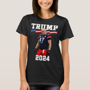 Camiseta de fútbol Trump 47 2025 Bandera de EE. UU