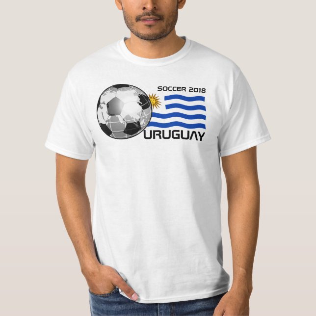 Camiseta de fútbol Uruguay (Anverso)