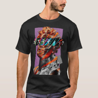 Camiseta de Futurismo Japonés Vaporwave Estético