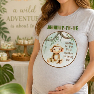 Camiseta de Futuro Bebé Mono para Mamá