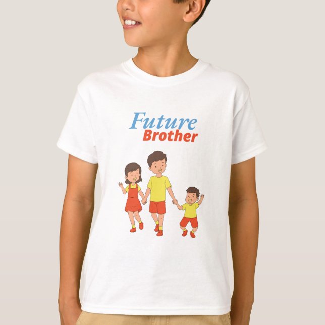 Camiseta de futuro hermano (Anverso)