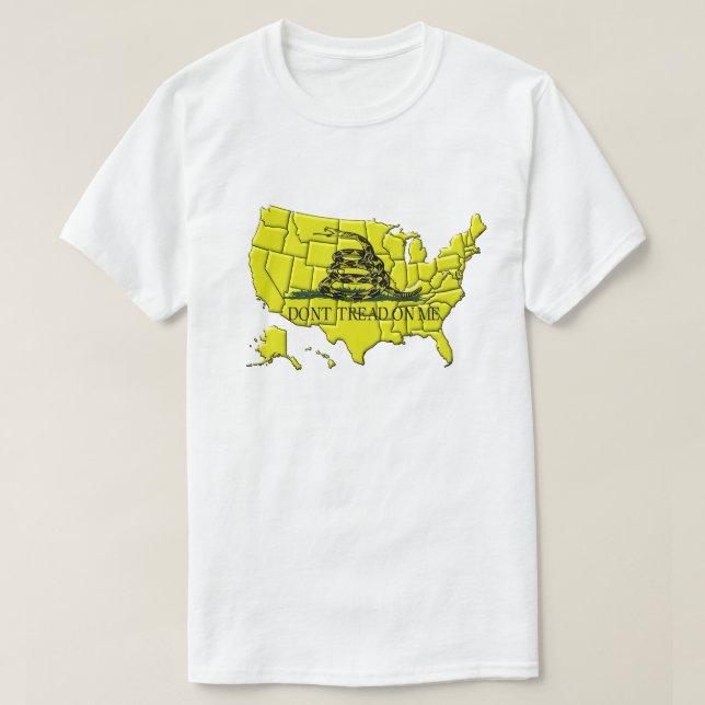 Camiseta de Gadsden America (Diseño del anverso)