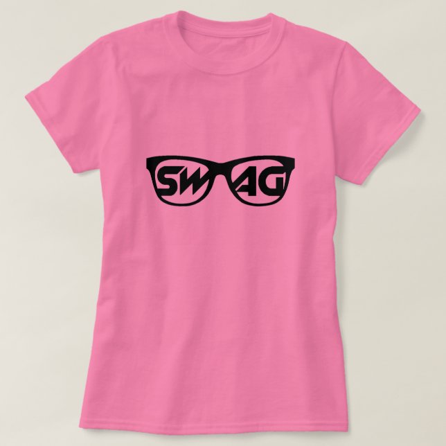 Camiseta De Gafas De Madera (Diseño del anverso)
