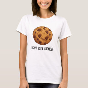 Camiseta de galleta de chocolate - Divertido y sab