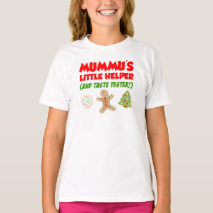 Camiseta de Galletas de Navidad de Ayudante Pequeñ