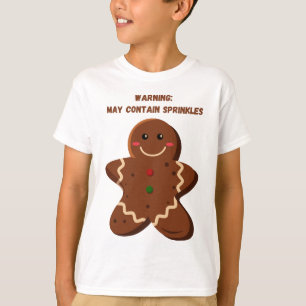 camiseta de galletas para navidades