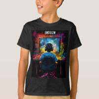 Camiseta de gamers personalizados para niños