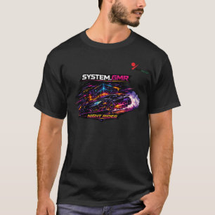 Camiseta de gaming Night Rider de coche deportivo 