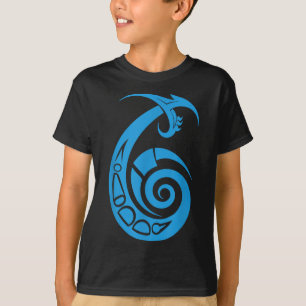 Camiseta de gancho de pez tribal - Pesca tribal -