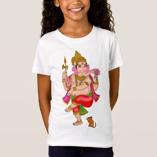 Camiseta de Ganesha Bailando (Anverso)