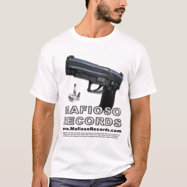 Camiseta de Gangsta del mafioso (Anverso)