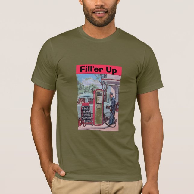 Camiseta de Gasolinera Vintage (Anverso)