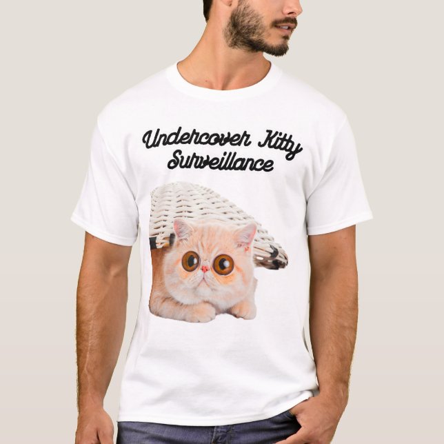 Camiseta de gatito cubierta (Anverso)