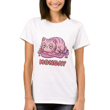 Camiseta de gatito derretido "Odio los lunes" iden