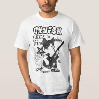 Camiseta de gatito rockstar